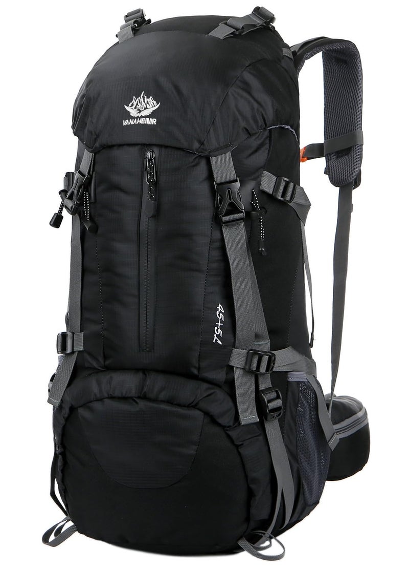 WoneNice 50L(45+5) Waterproof Hiking Backpack - Outdoor Sport Daypack with Rain Cover - Image 1